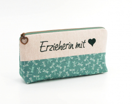 Preview: Mäppchen, Stiftemäppchen Erzieherin mit ❤